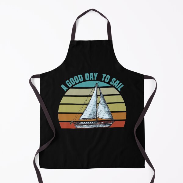 Item preview, Good Day To Sail - Retro Vintage Distressed Sunset Design For Sailing Lovers Gift Idea designed and sold by Prince - Bestseller ★★★★★.