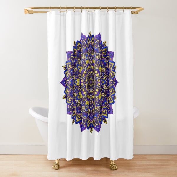 JHANA | Thai Mandala - SimmyGhatt Shower Curtain