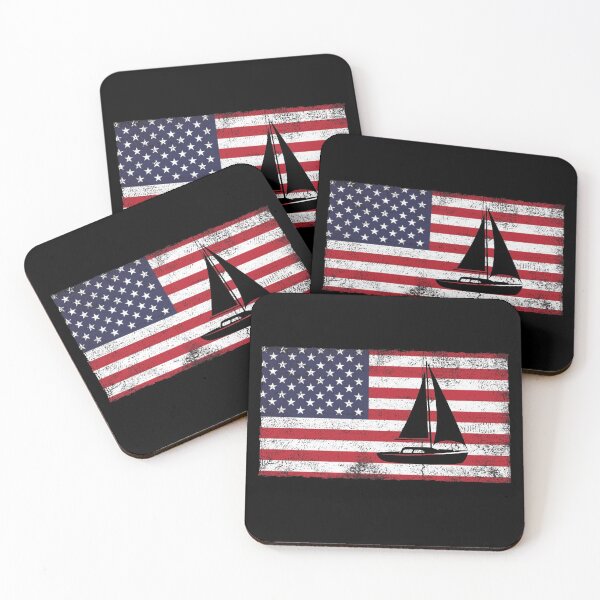Item preview, Good Day To Sail - US Flag Design For Sailing Lovers Gift Idea designed and sold by Prince - Bestseller ★★★★★.
