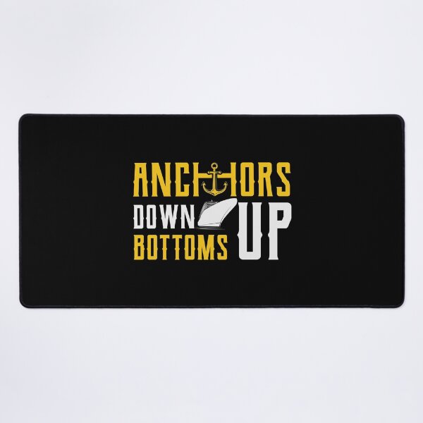 Item preview, Anchor Down Bottoms Up - Anchor Design For Sailing Lovers Gift Idea designed and sold by Prince - Bestseller ★★★★★.