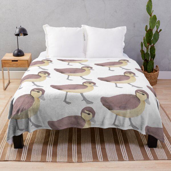 Artikelvorschau, Holzente Entlein niedlichen Vogel Aquarell Kunst entworfen und verkauft von TheWaterBirds.