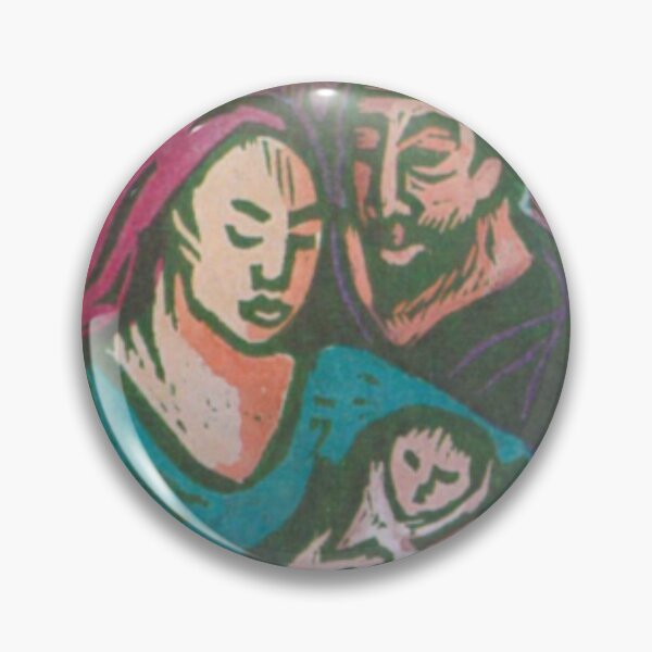 Item preview, Woodcut holy family designed and sold by nighthawkstudio.