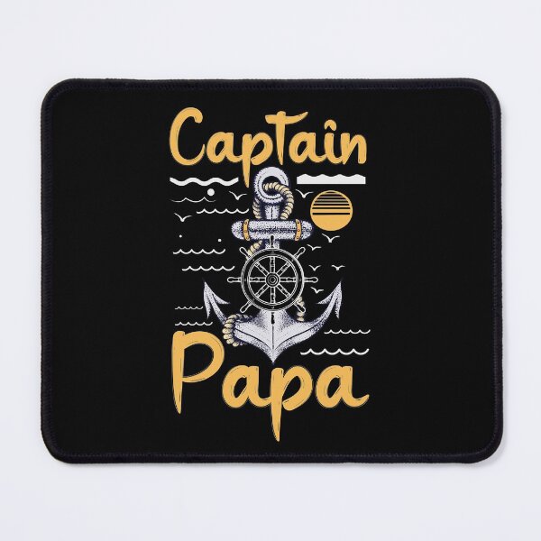 Item preview, Captain Papa - Anchor Design For Sailing Lovers Gift Idea designed and sold by Prince - Bestseller ★★★★★.