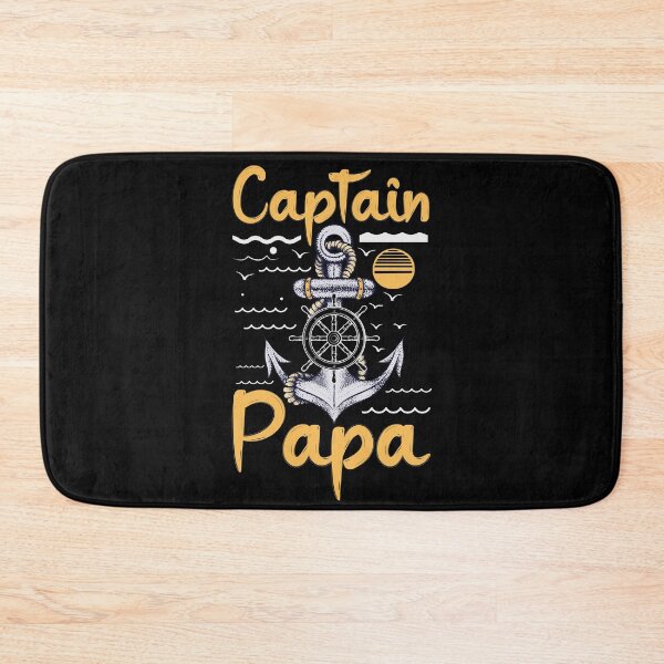 Item preview, Captain Papa - Anchor Design For Sailing Lovers Gift Idea designed and sold by Prince - Bestseller ★★★★★.