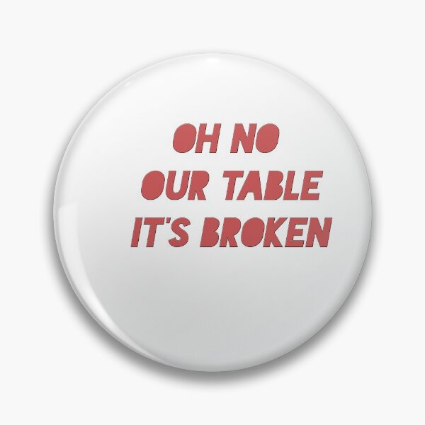 Item preview, OH NO OUR Table  designed and sold by Eleanorramroka.