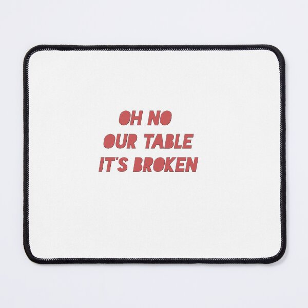Item preview, OH NO OUR Table  designed and sold by Eleanorramroka.