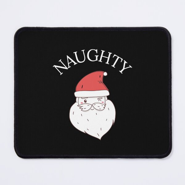 Item preview, Naughty - Winking Santa Claus. Funny, Sarcastic Christmas Tee, Santa's Naughty List T-shirts, Sweatshirts and Many More. designed and sold by WholesumArt.