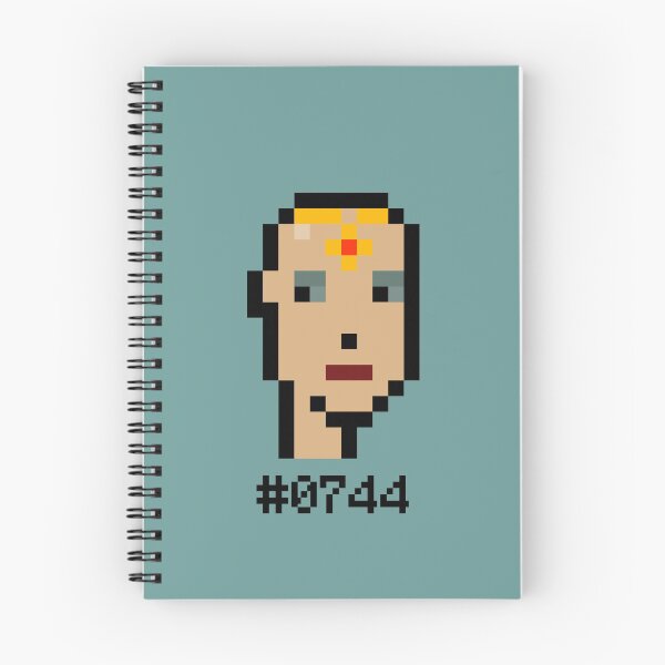 Item preview, CryptoPunks #0744 designed and sold by hodlerbrothers.