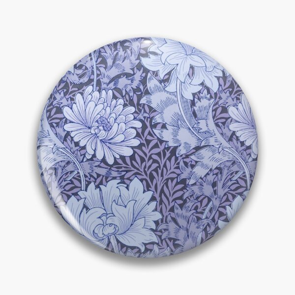 Item preview, Chrysanthemum pattern (1877) by William Morris blue designed and sold by UtArt.