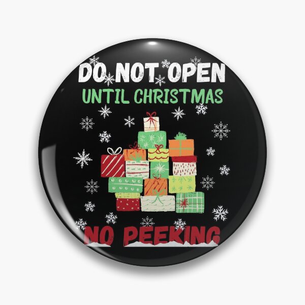 Item preview, do not open until christmas designed and sold by reka88.