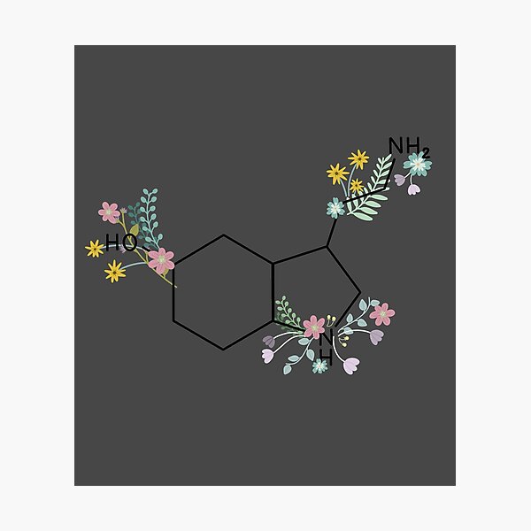 Tattoo uploaded by Brooke • Serotonin neurotransmitter 😊 ~Inksanity Tattoo  Company~ Artist: Brian Evers #Serotonin #Molecule #Neurotransmitter  #sciencetattoo • Tattoodo