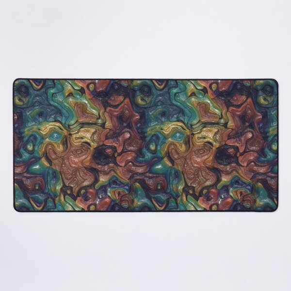 Item preview, Mystic Rainbow Liquid Colorful Abstract 3D Art Design designed and sold by Youpattern.