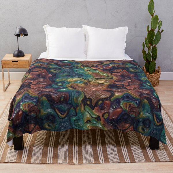Item preview, Mystic Rainbow Liquid Colorful Abstract 3D Art Design designed and sold by Youpattern.