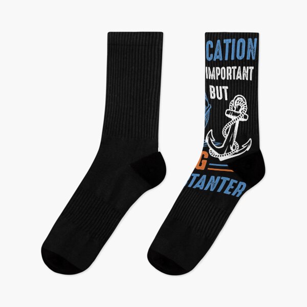 Item preview, Education Is Important But Sailing Is Importanter - Cool Design For Sailing Lovers Gift Idea designed and sold by Prince - Bestseller ★★★★★.