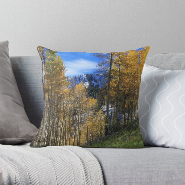 The Morning View Throw Pillows and Tote Bags Throw Pillow