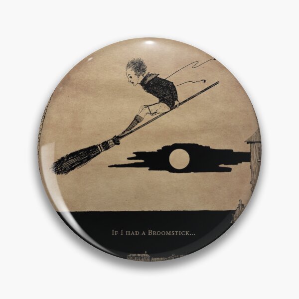 Item preview, If I had a broomstick designed and sold by OddVintage.