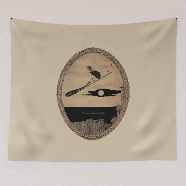 Item preview, If I had a broomstick designed and sold by OddVintage.
