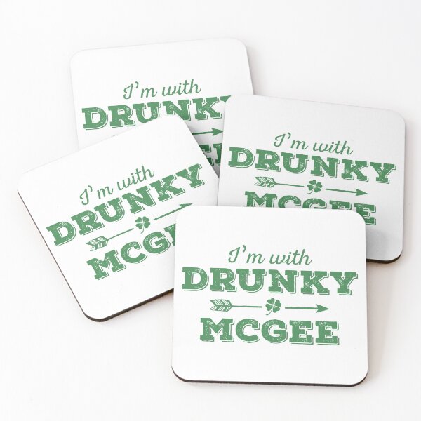 Item preview, I'm with Drunky Irish McGee designed and sold by wingstar.