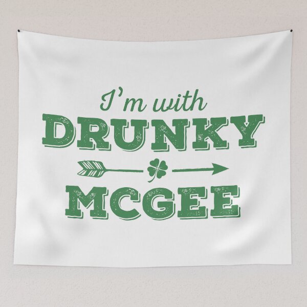 Item preview, I'm with Drunky Irish McGee designed and sold by wingstar.