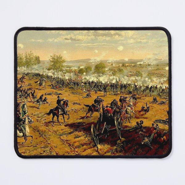 Item preview, BATTLE OF GETTYSBURG : Vintage U.S. Civil War Painting Print designed and sold by posterbobs.