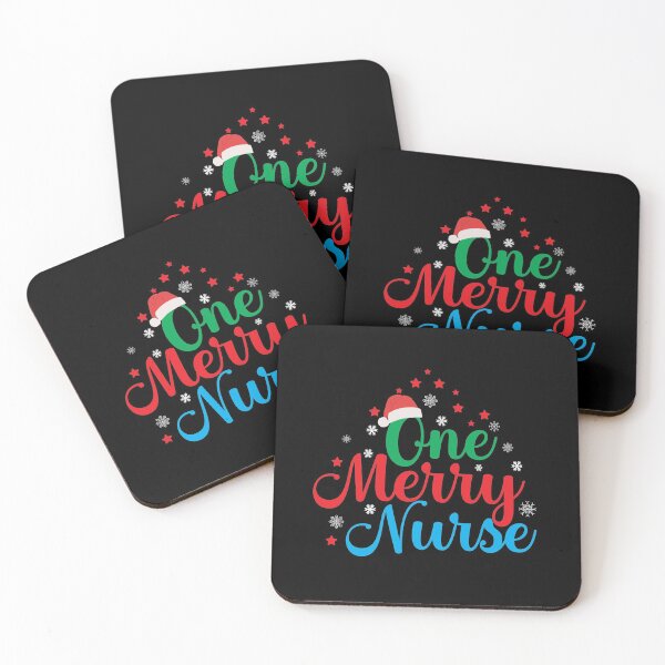 Item preview, One Merry Nurse , Funny Nursing , Christmas Nursing , Christmas Quarantine , Cheer , Nursing School																 designed and sold by plussorn.