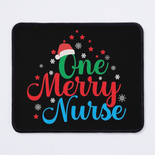 Item preview, One Merry Nurse , Funny Nursing , Christmas Nursing , Christmas Quarantine , Cheer , Nursing School designed and sold by plussorn.