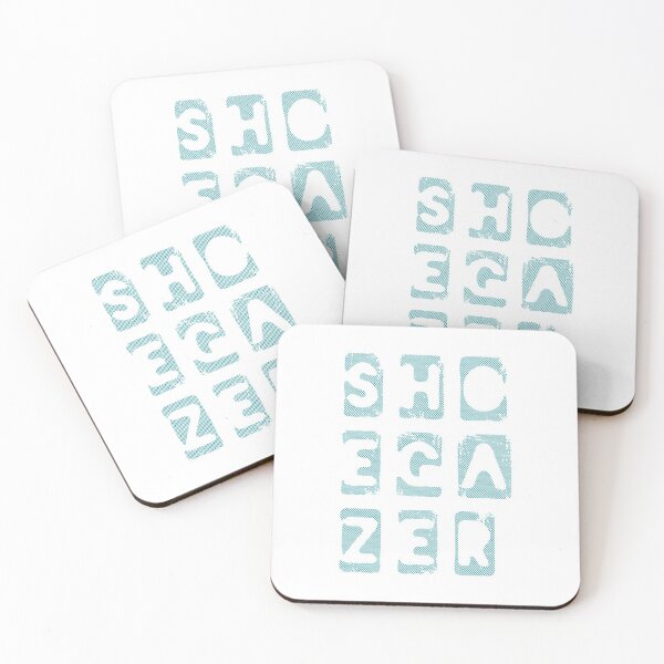 Item preview, Shoegazer (Block Blue) designed and sold by GiantComet.
