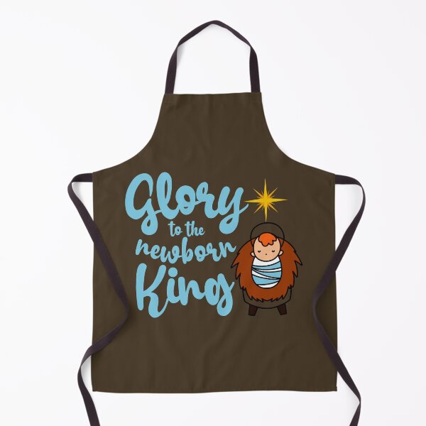 Item preview, Glory to the Newborn King designed and sold by ChelleCreate.