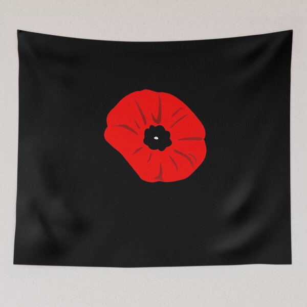 Item preview, "Honor & Remember" Red Poppy-Remembrance Day Poppy designed and sold by PeonyPeak.