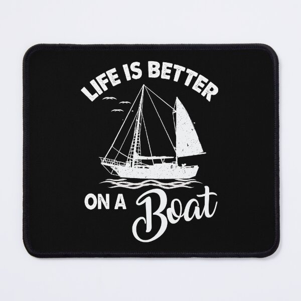 Item preview, Life Is Better on A Boat Good Day To Sail - Retro Vintage Distressed Sunset Design For Sailing Lovers Gift Idea designed and sold by Prince - Bestseller ★★★★★.