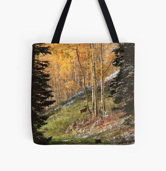 Autumn's Blessing Throw Pillow and Tote Bag All Over Print Tote Bag