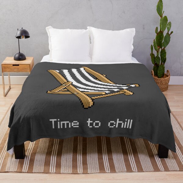 Item preview, Habbo Black Deck Chair - Time to Chill designed and sold by Eisenjays.