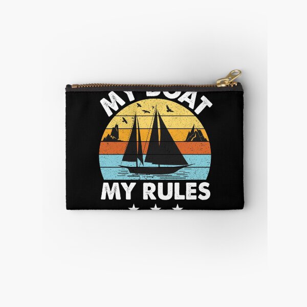 Item preview, My Boat My Rules Good Day To Sail - Retro Vintage Distressed Sunset Design For Sailing Lovers Gift Idea designed and sold by Prince - Bestseller ★★★★★.