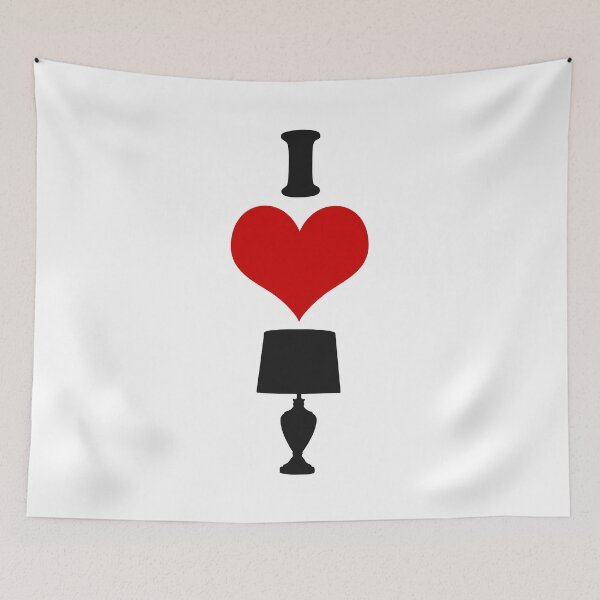 Item preview, I love lamp designed and sold by GarfunkelArt.