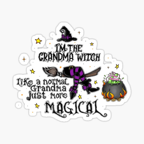 Item preview, The Grandma Witch designed and sold by Cursed-Creative.