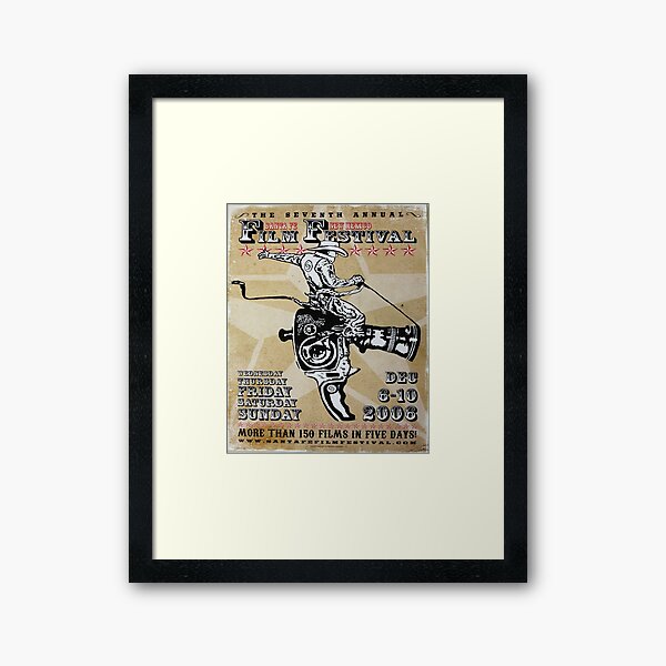 Item preview, 7th Annual Santa Fe Film Festival Poster designed and sold by SantaFeFF.