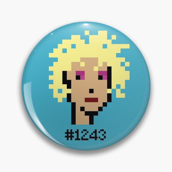 Artikelvorschau, CryptoPunks #1243 entworfen und verkauft von hodlerbrothers.
