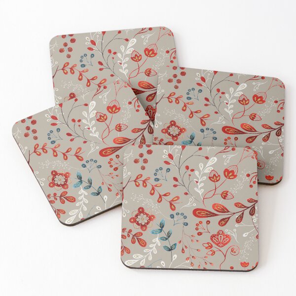 Item preview, Vintage floral cottagecore aesthetic pattern designed and sold by PG Illustration.
