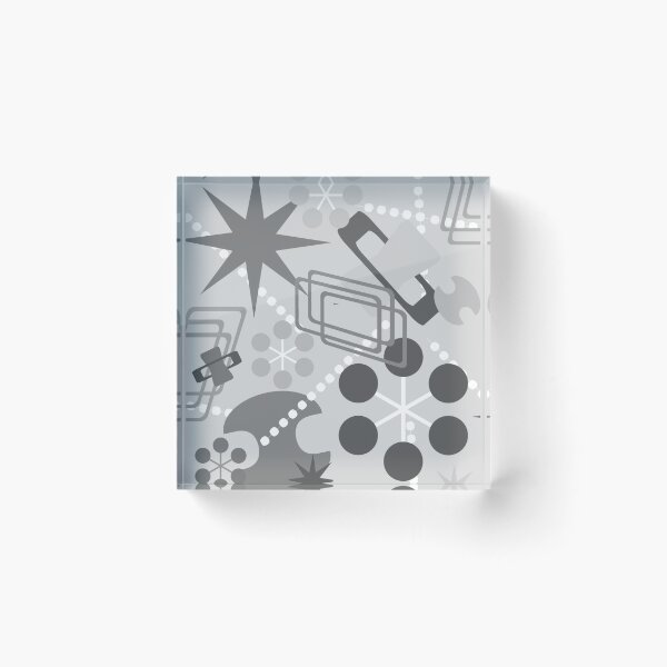 Item preview, Atomic (Black & White) designed and sold by MaGJiC Art.