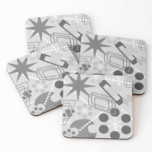 Item preview, Atomic (Black & White) designed and sold by MaGJiC Art.