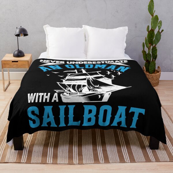 Item preview, Never Underestimate an Old Man with A Sailboat Good Day To Sail Funny Sea Lovers - Cool Design For Sailing Lovers Gift Idea designed and sold by Prince - Bestseller ★★★★★.