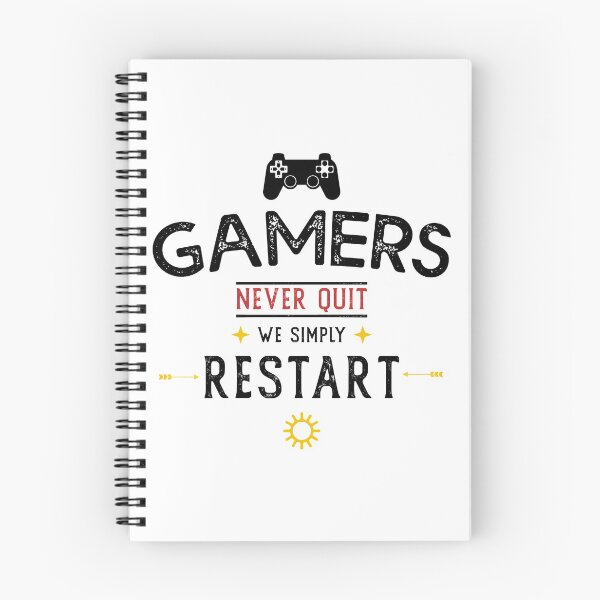 Item preview, Gamers Never Quit We Simply Restart designed and sold by wingstar.