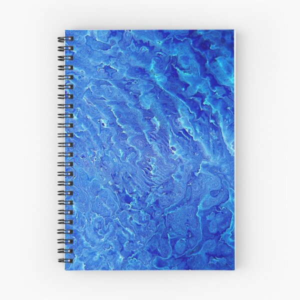 Item preview, blue sea water effect TYE DIE royal blue vintage original designed and sold by jmc-aas.