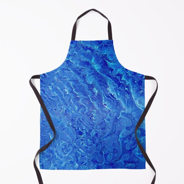 Item preview, blue sea water effect TYE DIE royal blue vintage original designed and sold by jmc-aas.