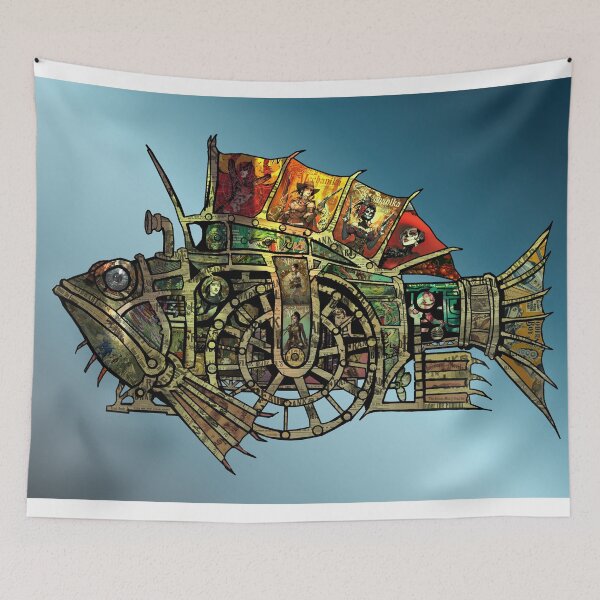 Item preview, Steampunk Fish No:1 by BLZ Bob designed and sold by BLZBob.