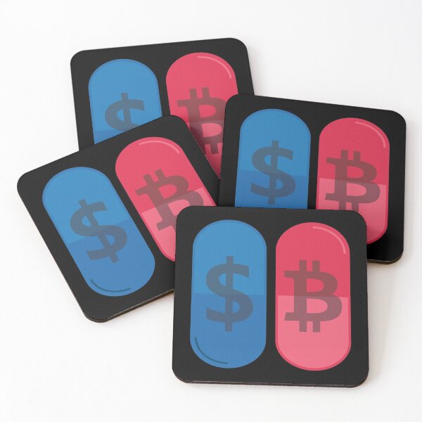 Item preview, Bitcoin Red Pill / The Matrix Parody / Crypto Trader Investor HODLer designed and sold by Aetha.