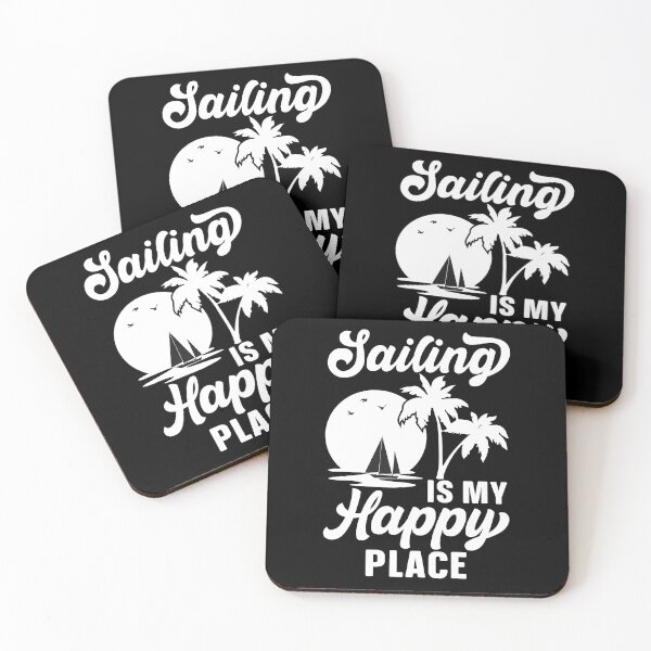 Item preview, Sailing Is My Happy Place Good Day To Sail Funny Sea Lovers - Cool Design For Sailing Lovers Gift Idea designed and sold by Prince - Bestseller ★★★★★.
