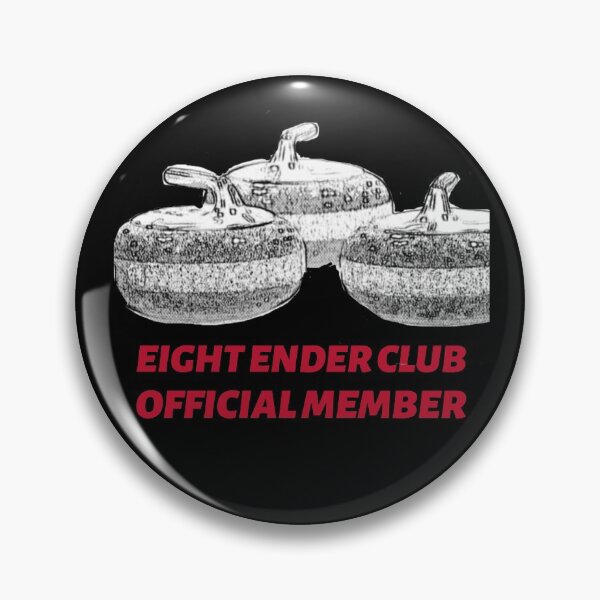 Item preview, Eight Ender Club Curling Rocks-black designed and sold by VJKTees.