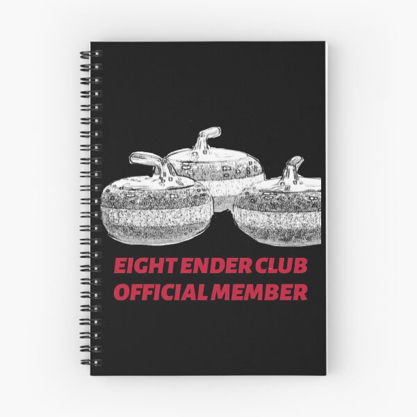 Item preview, Eight Ender Club Curling Rocks-black designed and sold by VJKTees.