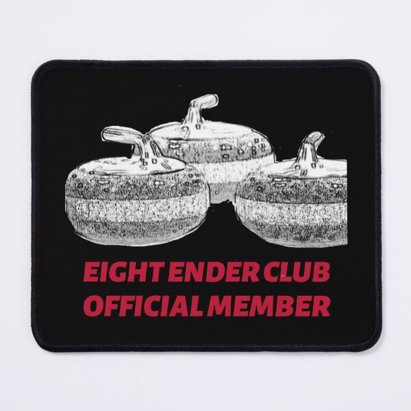 Item preview, Eight Ender Club Curling Rocks-black designed and sold by VJKTees.